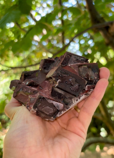 Red Chocolate Calcite PM0577
