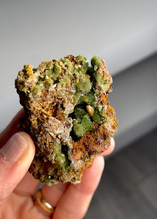 Wulfenite with Mimetite from Ojuela mine