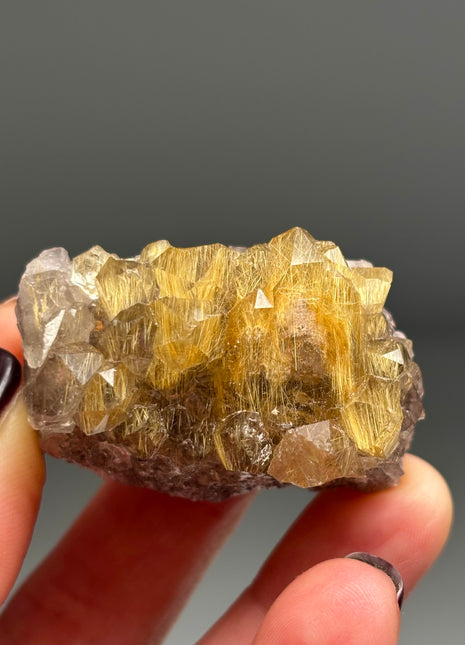 Quartz with Rutile - from Novo Horizonte