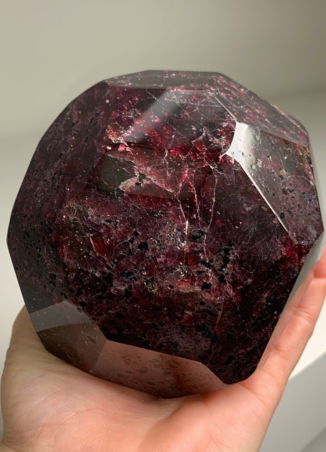 High Grade Garnet With Incredible Red Color