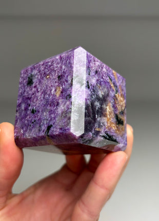 High Grade Charoite Cube