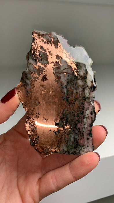 Copper Ore Slab - From Keweenaw Peninsula, Michigan