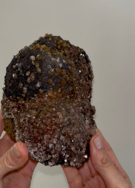 Black Galaxy Hematite with Red Quartz PM0453