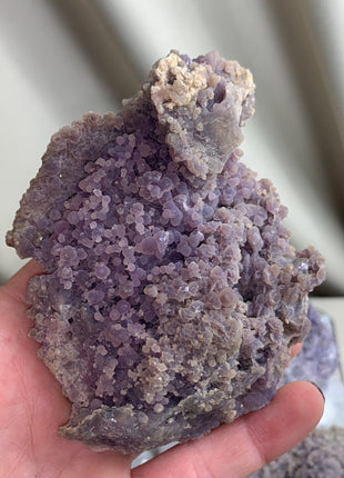 Grape Agate Lot - From Sulawesi, Indonesia - 6 Pieces !