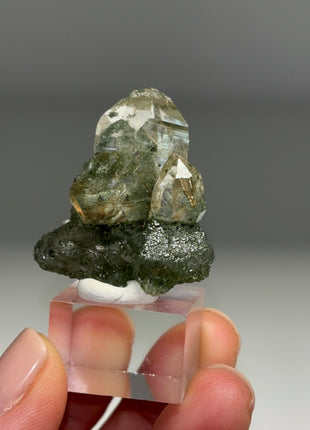 Rutile Green Chlorite Quartz - From Himachal Pradesh, Himalayas