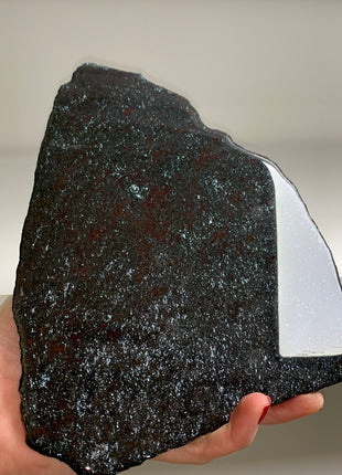 High Grade Specularite Slab from Lake Superior, Michigan