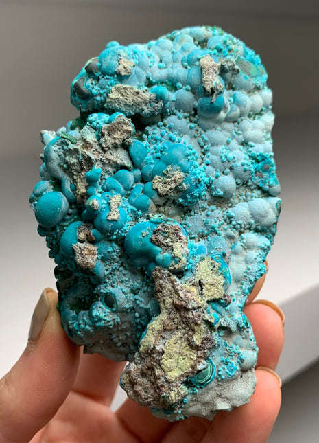 New ! Bubbly Blue Chrysocolla - L’etoile du Congo mine