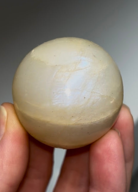 Flashy Rainbow Moonstone Sphere