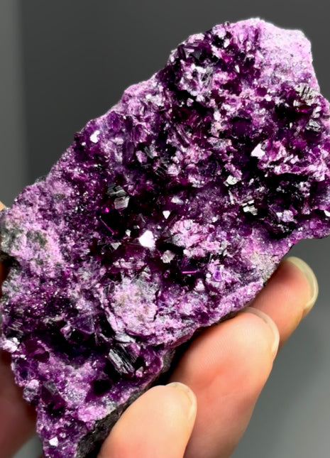 Purple Red Kammererite Specimen
