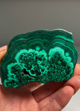 Green Malachite Stalactite