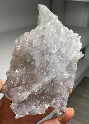 Amethyst var. Quartz Flower with Chalcedony - From Rio Do Sul, Brazil