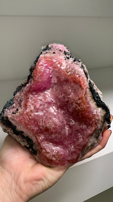 Wow !! Pink Cobaltocalcite - From Oumlil mine, Morocco