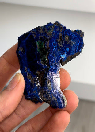 Amazing ! Blue Azurite from Siberia, Russia