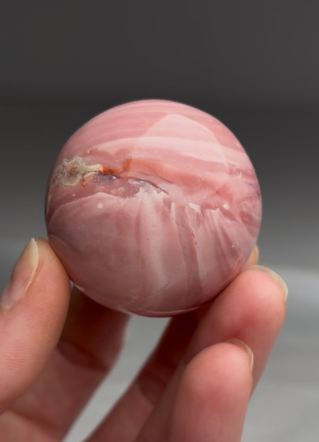 Pink Opal Sphere from Australia