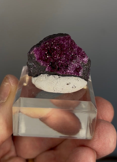 Purple Red Kammererite Specimen