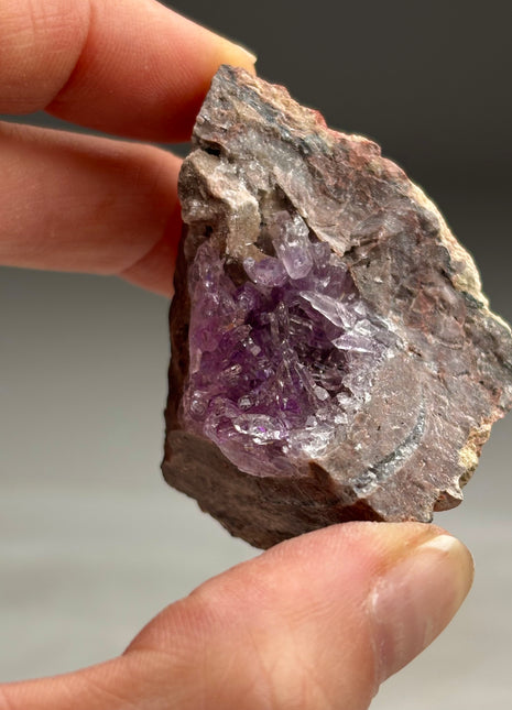 Glowing Amethyst Geode 🍉