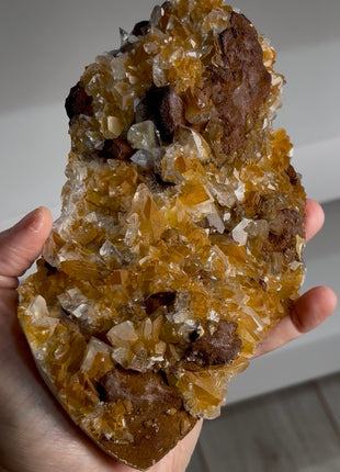 3-Generation Golden Phantom Calcite Collection # 803
