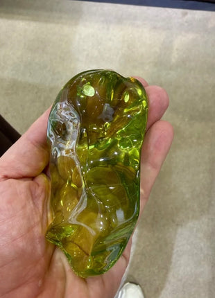 2 x Green Amber from Baltic Sea Listing for Nikki