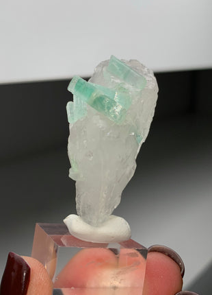 Blue Tourmaline Crystals with Quartz - 90 Carats