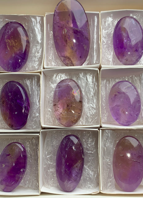 High Grade Ametrine from Bolivia - 9 Pieces !