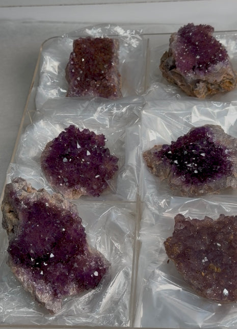 6 Pieces ! High Grade Amethyst Lot From Alacam Mine