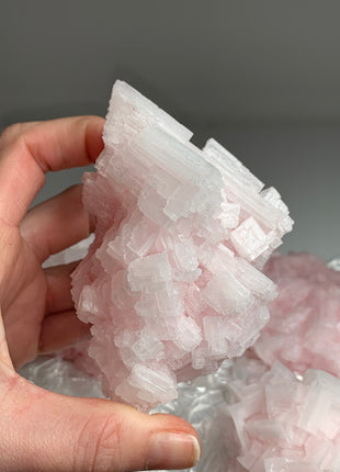 High Grade Pink Halite Lot from Searles Lake - 4 Pieces