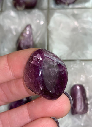 High Grade Flashy Lepidolite Lot - 12 Pieces !