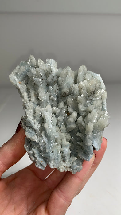 Blue Barite - From Cavnic mine, Romania