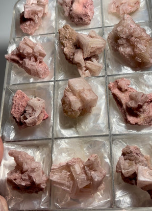 12 Pieces ! Pink Halite Lot