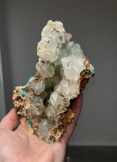 Green Dioptase Quartz