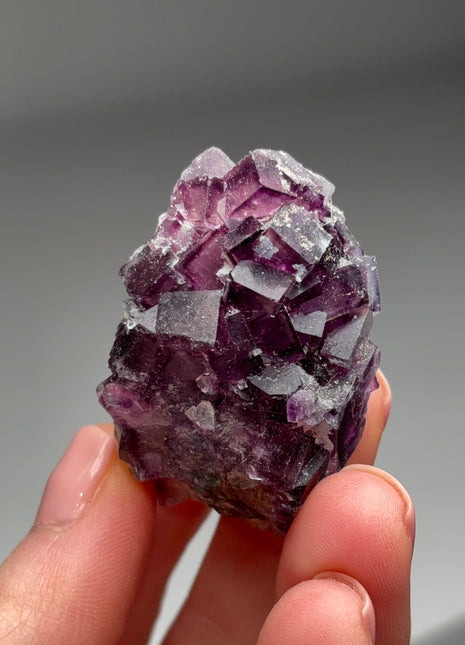 Purple Fluorite from Okorusu, Namibia