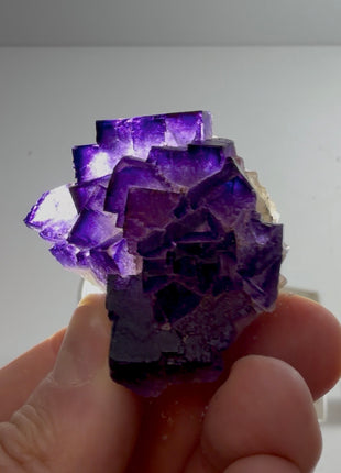 Incredible Color ! Fluorite from Turkey PM0893