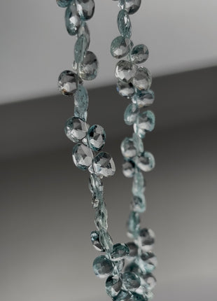 Elegant Blue Aquamarine Necklace NE045