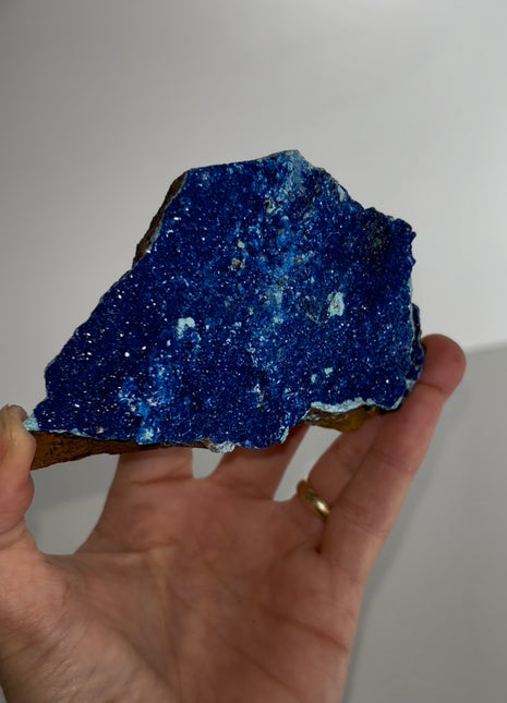 Brilliant Blue Azurite Specimen - uncommon locality !