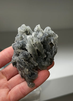6 Pieces ! Druzy Blue Chalcedony with Apophyllite Lot