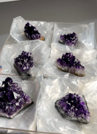 6 Pieces ! High Grade Amethyst Lot from Uruguay