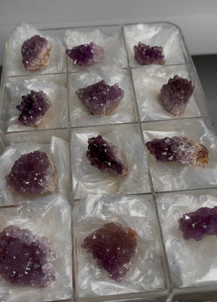 12 Pieces ! Amethyst Lot From Alacam Mine