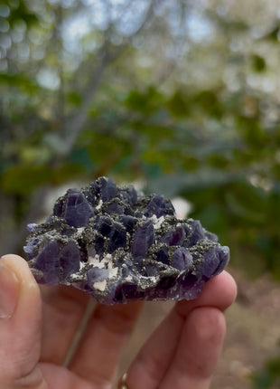 Wow ! Amethyst with Pyrite