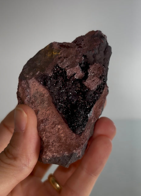Black Galaxy Hematite Specimen PM1080
