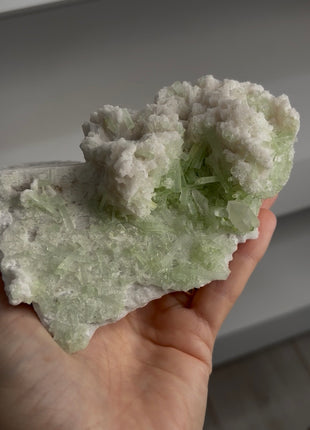 Green Tourmaline with Feldspar PM1395