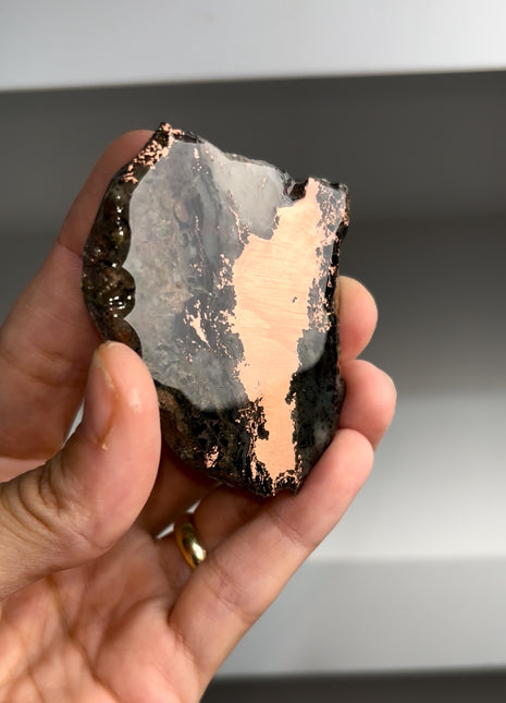 Copper Ore Slab - From Keweenaw Peninsula, Michigan