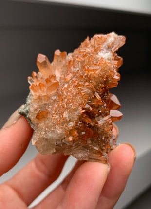 Gemmy Orange Quartz from Saxrönningen, Sweden 🇸🇪