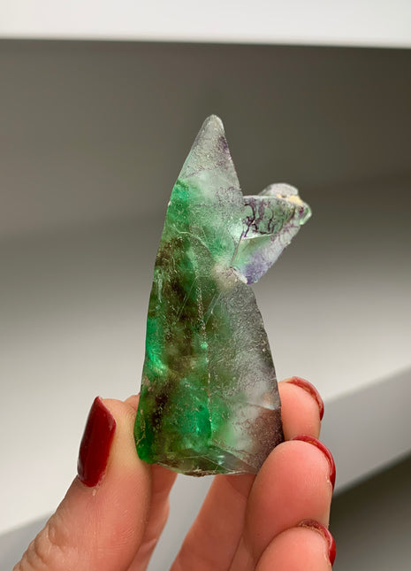 Stunning ! Spinel twin Fluorite from Namibia # PM023