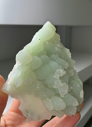 New Arrival ! Druzy Green Chalcedony - From Rhodope Mountains, Bulgaria