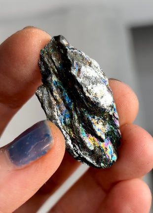6 Pieces ! Rainbow Hematite Lot - 1992 find