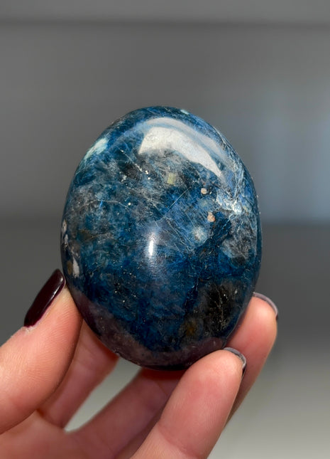 Ocean Blue Dumortierite with Quartz