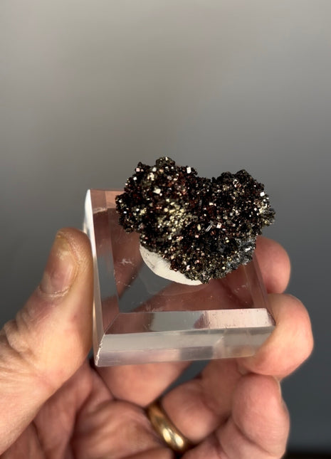 Wow ! Red Pyrite Specimen