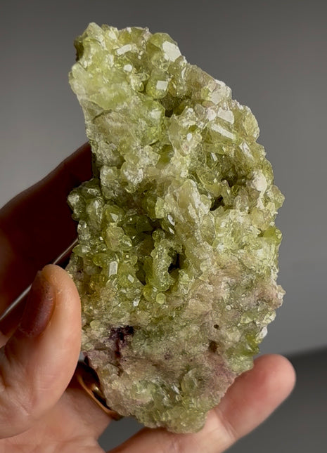 Our Finest ! Vesuvianite from Jeffrey mine, Canada