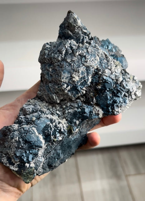 Metallic Blue Sphalerite Specimen