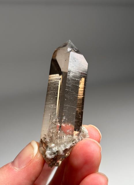 Gemmy Smoky Quartz from Switzerland DW009